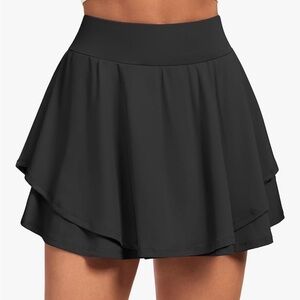 Black Athletic Skirt